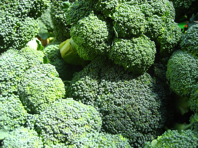 Broccoli may trigger eczema. Photo by Jeremy Keith