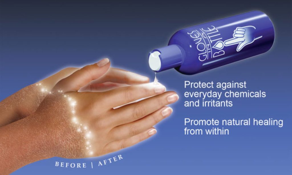 Gloves in a Bottle Shielding Lotion for Dry Skin - available in Singapore