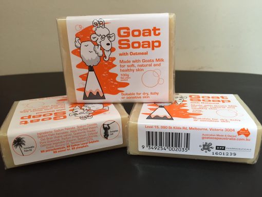 [Discontinued] Goat Milk Soap Oatmeal 100g - Image 3