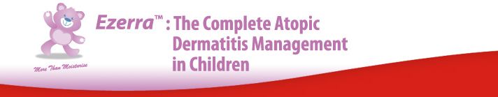 Ezerra: The complete atopic dermatitis management in children - buy at Skinshare.sg Singapore