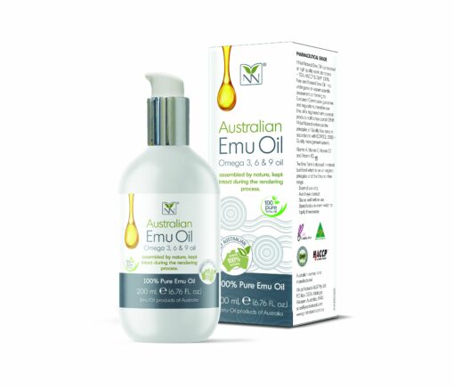 Y-Not Natural Omega 3,6 & 9 Oil 100% Pure Emu Oil (200ml)
