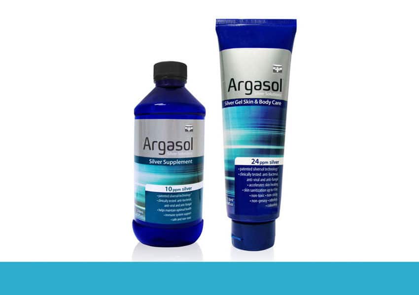 Argasol silver antibacterial treatment for eczema