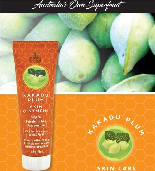 Kakadu plum skin ointment for eczema
