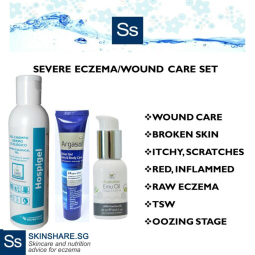 Eczema/Sensitive Skin Wound Care Set
