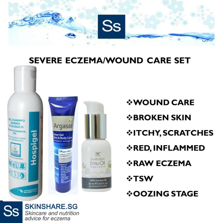 Eczema / Sensitive Skin Wound Care Set