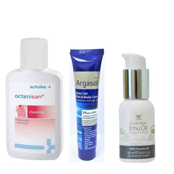 Eczema FlareUp / Sensitive Skin Wound Care Set
