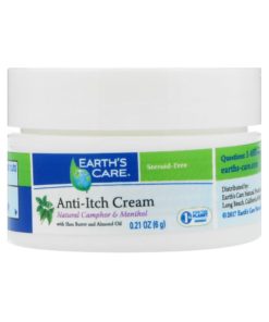 [Exp 06/22] Earth’s Care Anti-Itch Cream, with Shea Butter and Almond Oil (6g)