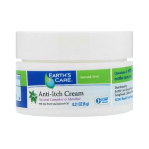 Earth’s Care Anti-Itch Cream, with Shea Butter and Almond Oil (6g)