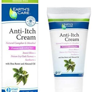Earth’s Care Anti-Itch Cream, with Shea Butter and Almond Oil (68g)