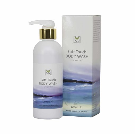[Bundle Offer] Y-Not Natural Soft Touch Body Wash, Emu oil and Natural Oil Blend - Unscented (200ml) x 2