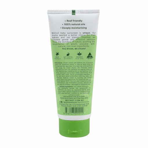 Wotnot Naturals Baby Sunscreen SPF30 (100g) - Image 3