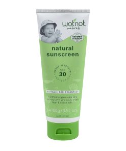 Wotnot Naturals Baby Sunscreen SPF30 (100g)