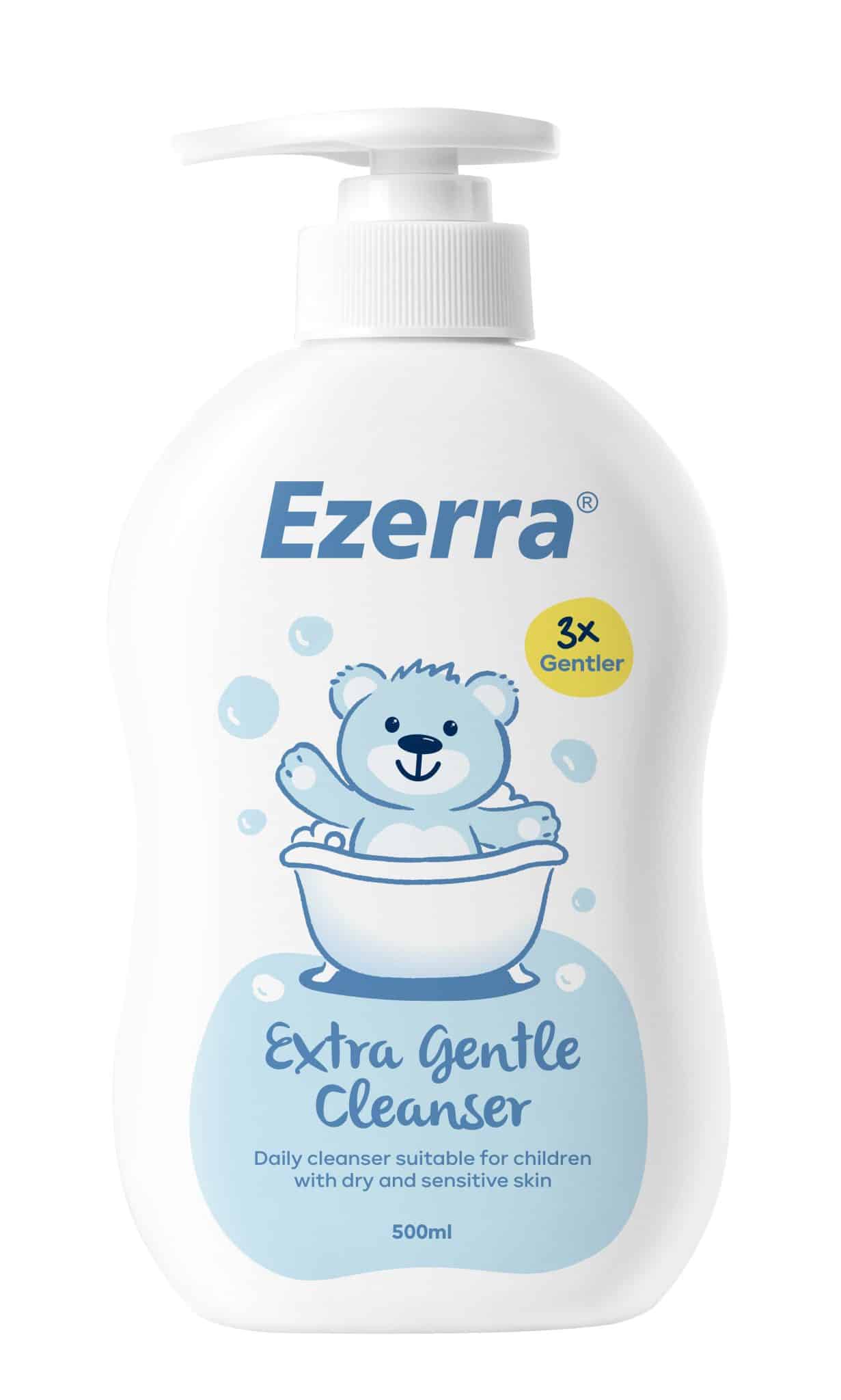Ezerra Extra Gentle Cleanser 150ml/500ml - Image 4