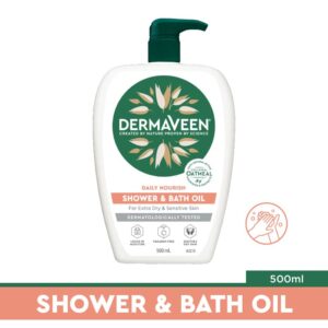 [Bundle Offer] Dermaveen Shower & Bath Oil 500ml x 2
