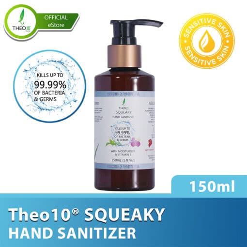 Theo10 Squeaky Hand Sanitizer (150ml)