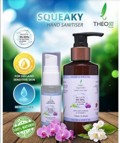 [Bundle Offer] Theo10 Squeaky Hand Sanitizer (60ml & 150ml)