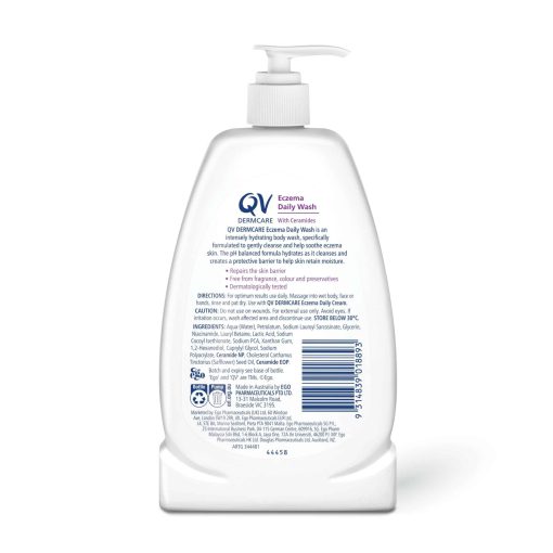 [Discontinued] QV Dermcare Eczema Daily Wash With Ceramides (350ml) - Image 3