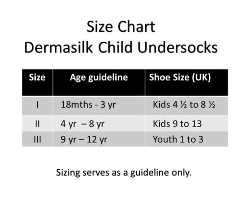 DermaSilk Child Undersocks | Indoor Socks ( 2 pairs ) - Image 4