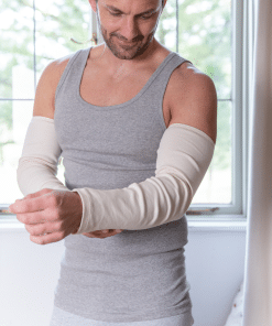 Allergy-Free Organic Cotton Arm Sleeves | Arm Protection | Arm Cover for Adult ( 2 pieces )