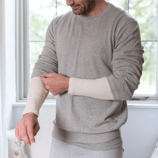 Allergy-Free Organic Cotton Arm Sleeves | Arm Protection | Arm Cover for Adult ( 2 pieces ) - Image 3