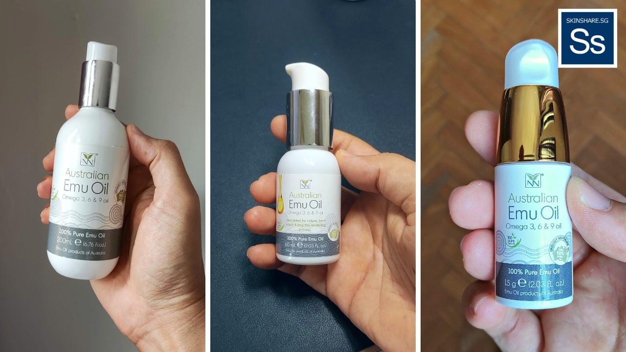 Pure Australian Emu Oil for Eczema SkinshareSG