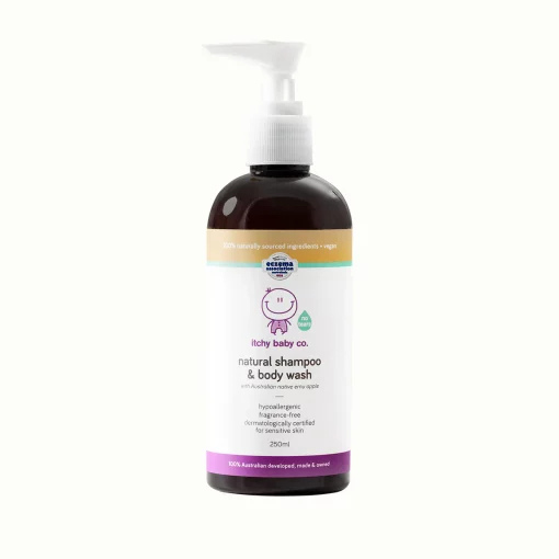 Itchy Baby Co. Natural Baby Shampoo & Body Wash 250ml
