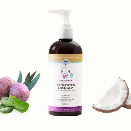 Itchy Baby Co. Natural Baby Shampoo & Body Wash 250ml - Image 4