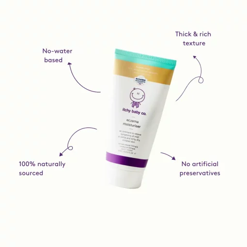 Itchy Baby Co. Natural Baby Eczema Moisturiser 150g - Image 3