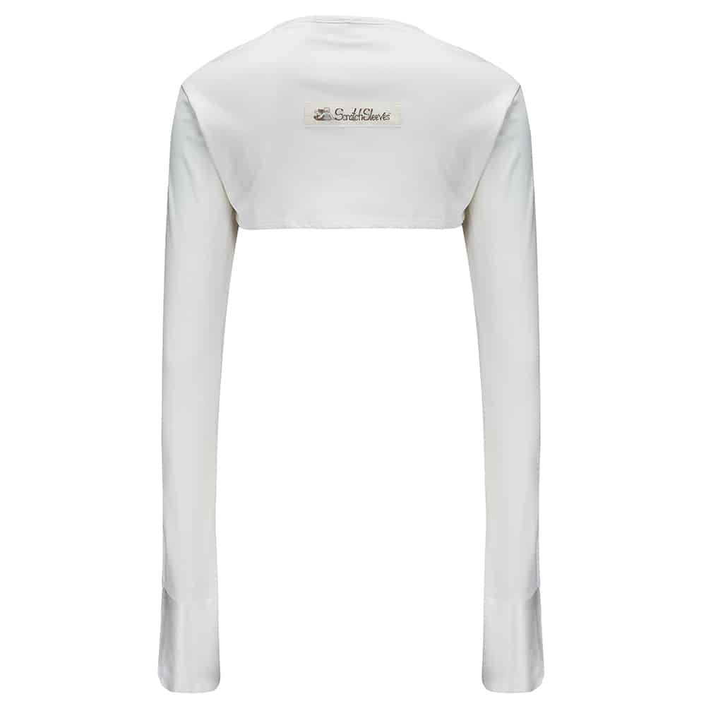 ScratchSleeves | Dye-Free Cotton Cardigan Style, Stay-on Scratch Mitts for Adults - Image 10